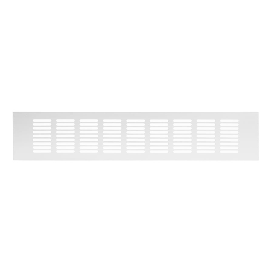 Вентиляционная решетка Благовест 80x400, белая
